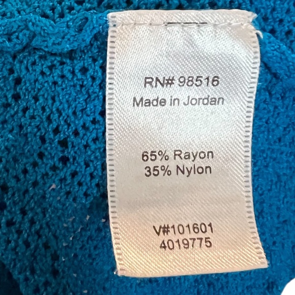 Coldwater‎ Creek Women's Blue Medium Cardigan - Picture 4 of 5